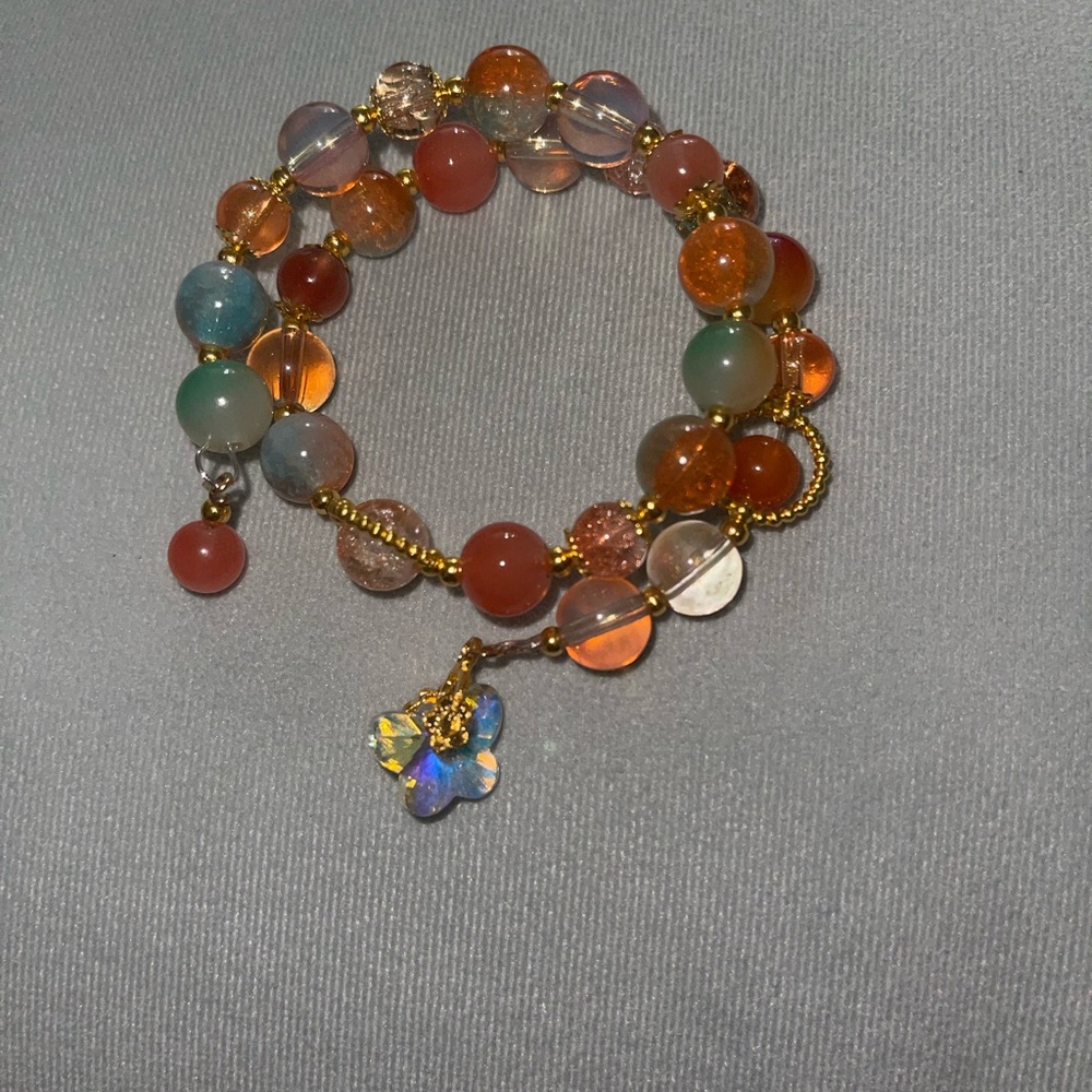Memory wire wrap bracelet